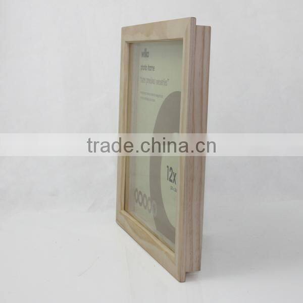 2015 Newest wooden picture frame,latest wooden toy photo picture frames,high quality wood photo frame W09A009