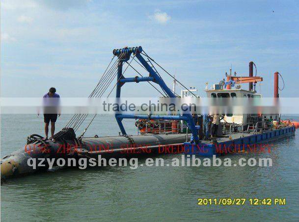small salt suction dredger 1200m3/h