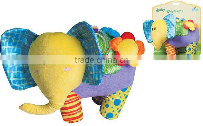 shaking animal play fun stuffed creative plush doll for kid with EN71
