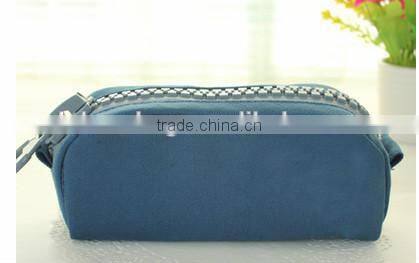 2015 Cheap pencil case with big zipper for promotion