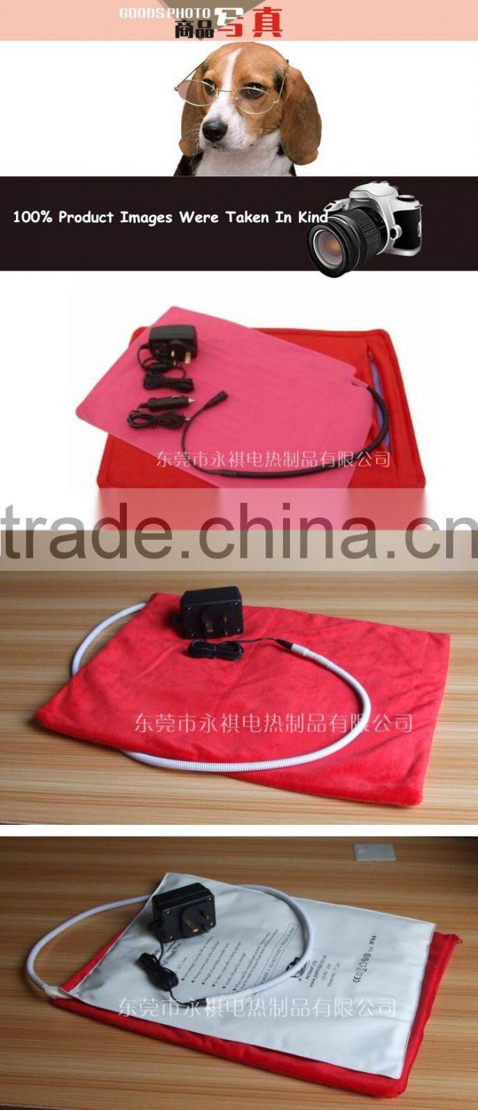 DC12V IP67 Waterproof Winter Warm Dog Electric Heated Pet Pad