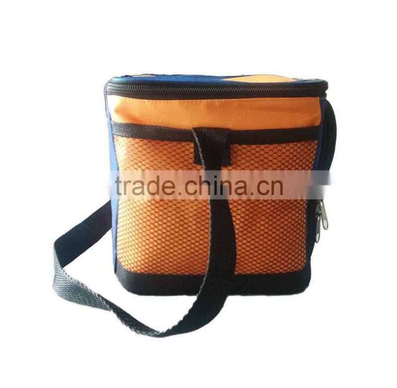 Eco-friendly home adults and children fresh food insulated lunch cooler bag zero degrees inner cool