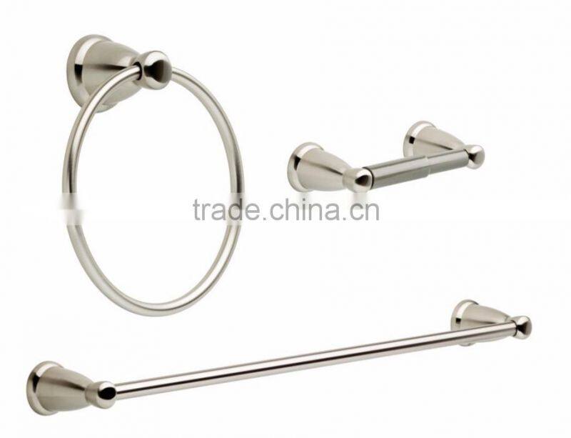 round Brass Chrome Toilet Paper Holder,Roll Holder,Tissue Holder Without Cover