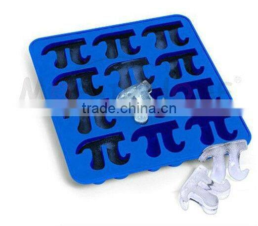 new arrive letter shape silicone ice cube tray