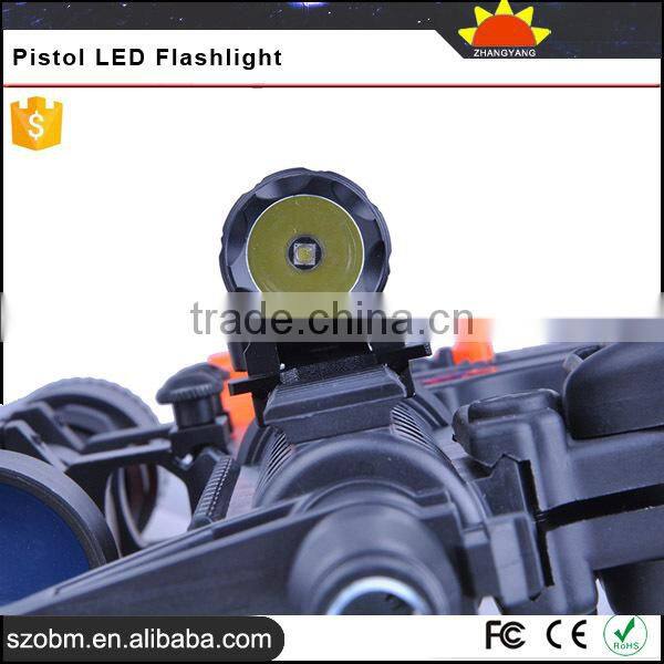 Wholesale 800lumens Waterproof and Shockproof Tactical Pistol LED Flashlight