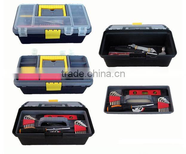 2-in-1 Eco-Friendly Plastic Tool Box Set