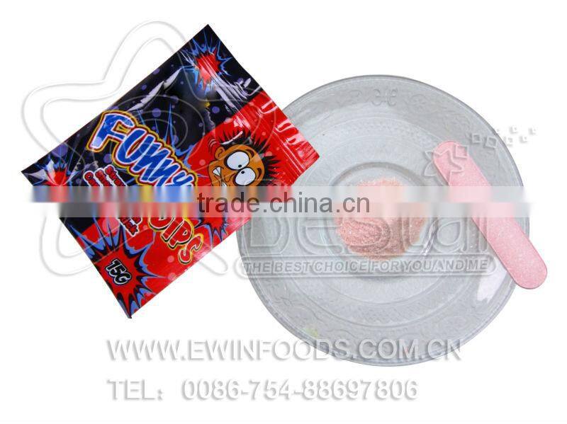 Funny Design Sour Powder Stick Dip Candy