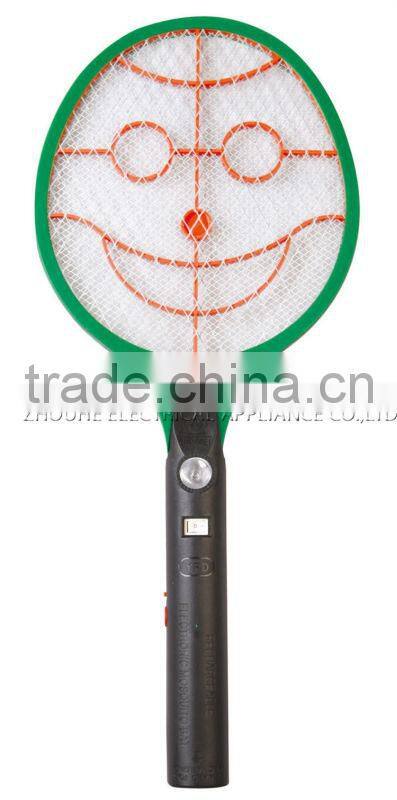 Well-known brand mosquito killers ZHOUYU electric mosquito swatter with light
