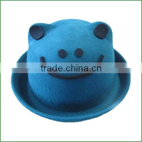 Wool Fashion New Vintage Women Fedora wool Cloche Hat