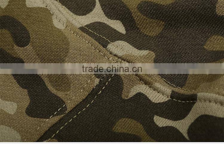 Camouflage design long pants