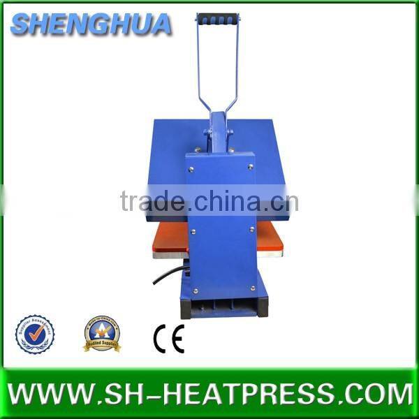 Most popular sublimation manual flat heat press machine 15x15