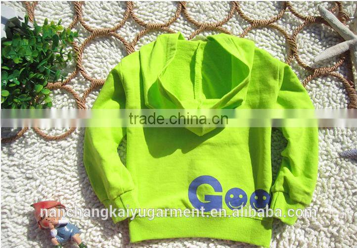 Boy kids fashion printed hoodies