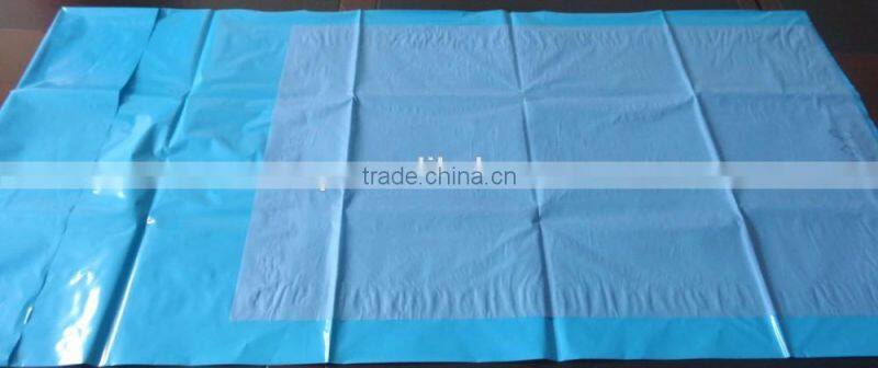 Disposable surgical blue mayo stand covers leggings