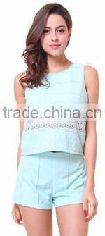 Domin fashion latest design women leather shorts