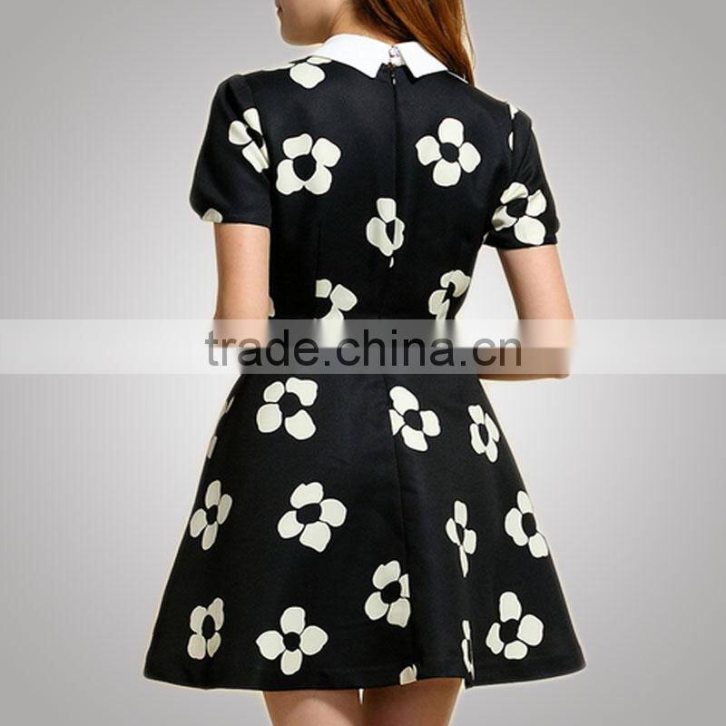 Colorful Sweet 2017 Fashionable Handmade Dress For Grils Summer