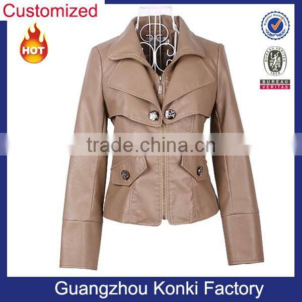 wholesale winter leather jackets women 2017
