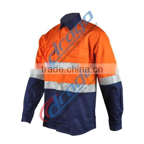 Insect repellent cotton shirt for welder