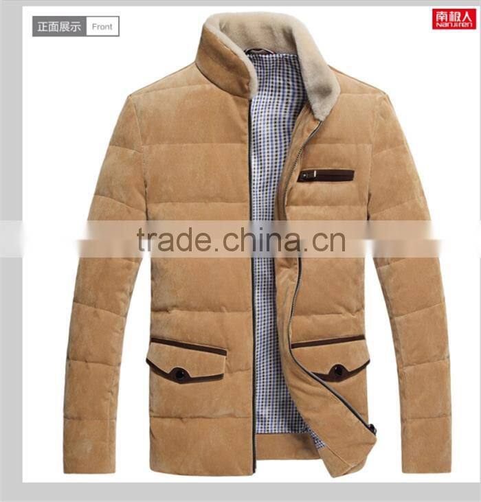 Nanjiren down jacket short thickening style 2014 new series for men's youth jacket