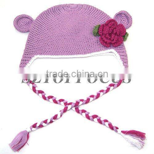 NEWBORN CROCHET BABY HAT TOP HAT