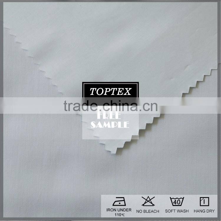 100% cotton sateen fabric for hometextile and high quality hotel bedding fabric