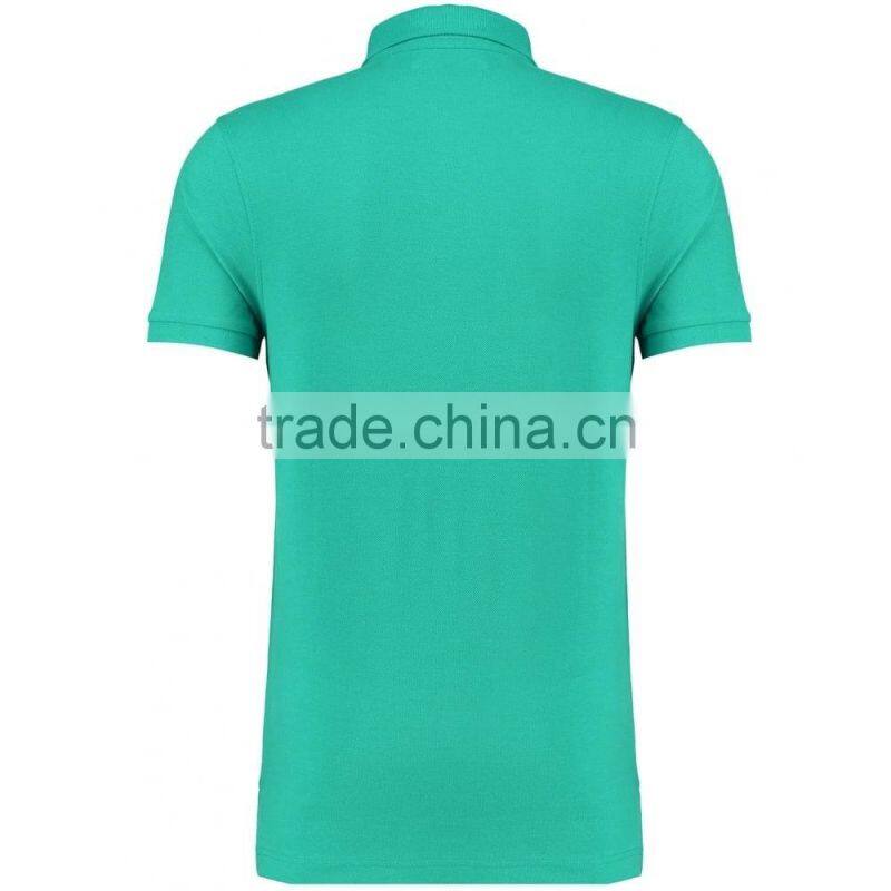 High Quality Basic Cotton Pique Polo Shirts Mens Customzied Embroidery Plain New Design Shirts