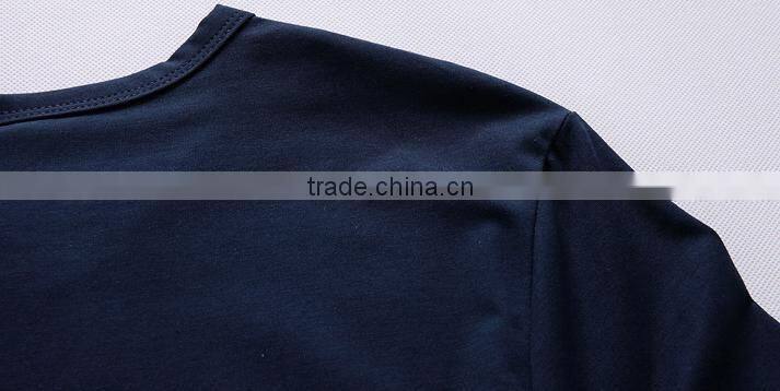 New design Comfortable Short Sleeve Organic Cotton Casual T shirt Heat Transfer Tees