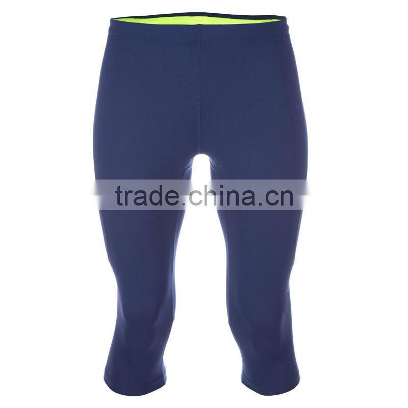 2016 Newest mens race/sports reflective with zip pocket knee tight /pants