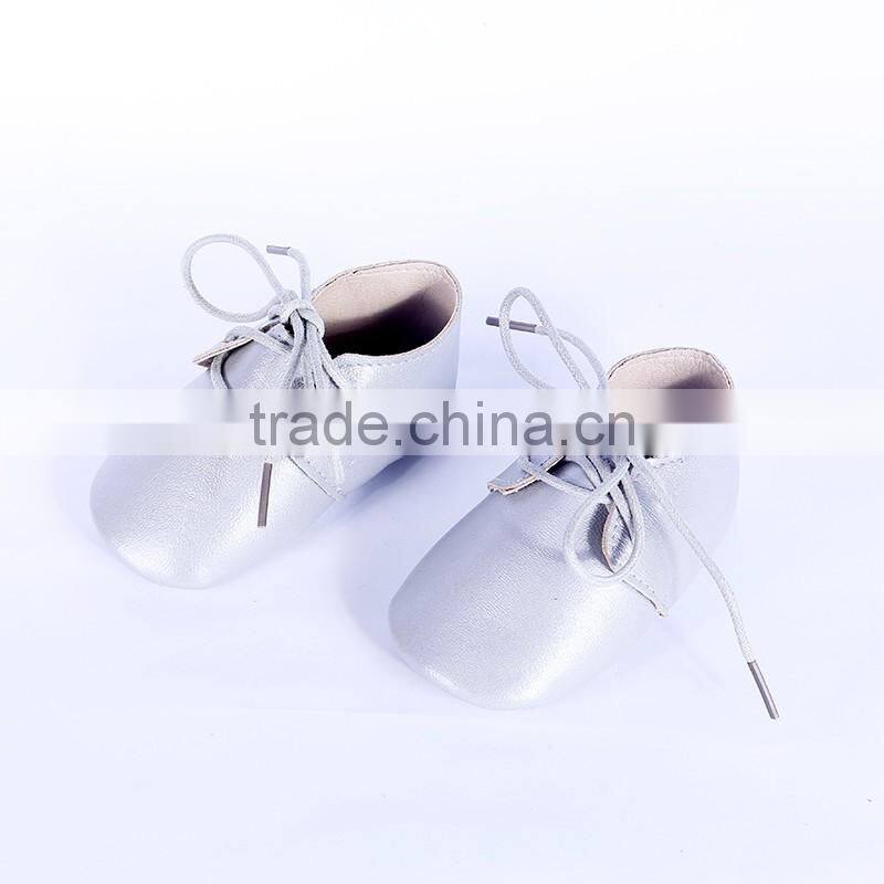 sheep skin baby genuine leather shoes, italian leather baby shoes