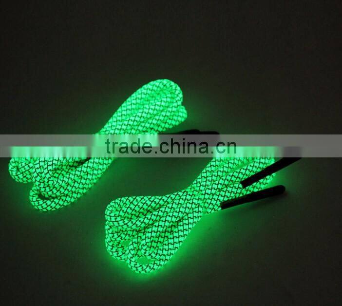 Non - slip leisure sports shoelaces escape surviving shoelaces round of outdoor long play flint climbing shoes shoelaces