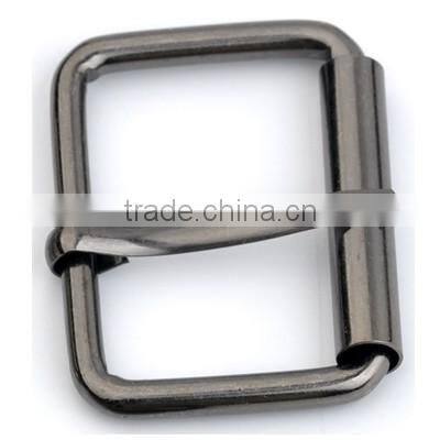 40mm 1.5inch big metal iron pin buckle movable tube bagpack belt buckle silver, black, bronze BK-070