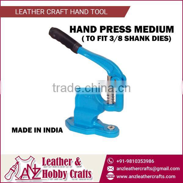 Leather Craft Hand Tool to Fit 3/8 Shank Dies