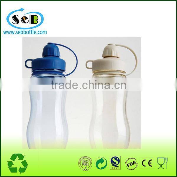 1000ml big volume Wide mouth plastic water bottle can add ice