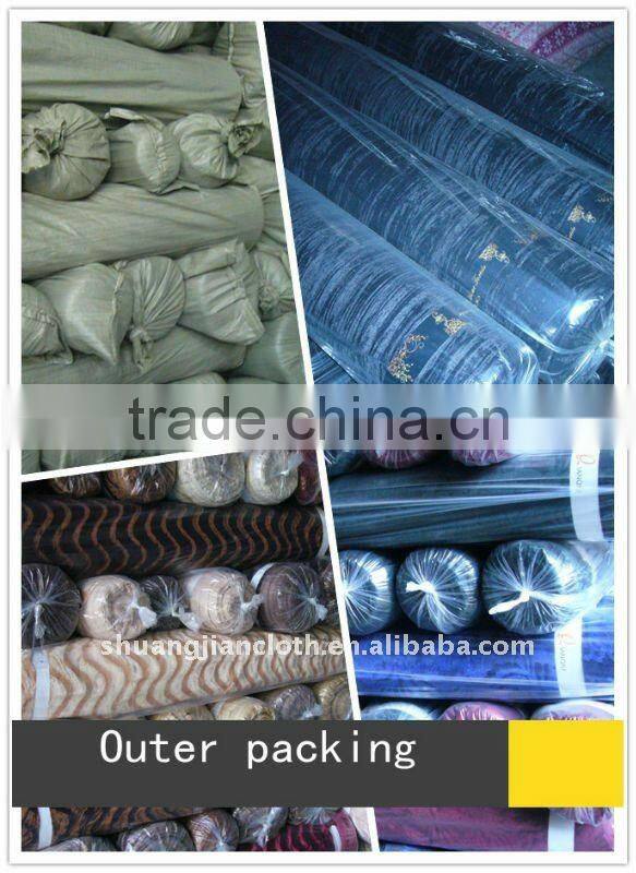 2013 New arrived 100 polyester printed velour fabric