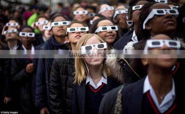 3D Paper Solar Eclipse Glasses Viewer M7031601