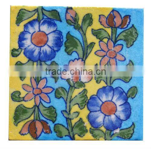 Decorative Indian Handmade Pottery Tiles