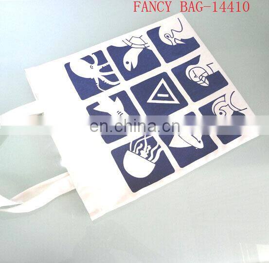 fashionable pure cotton portable shopping bag