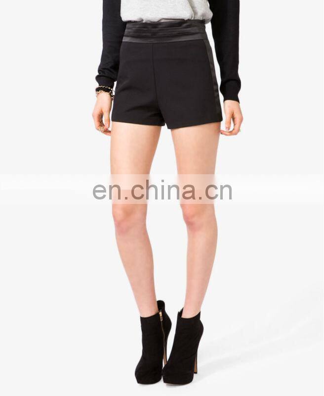 Satin Tuxedo Shorts CSS0095