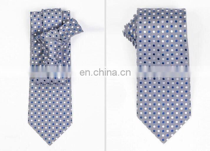 jacquard woven 100% polyester necktie