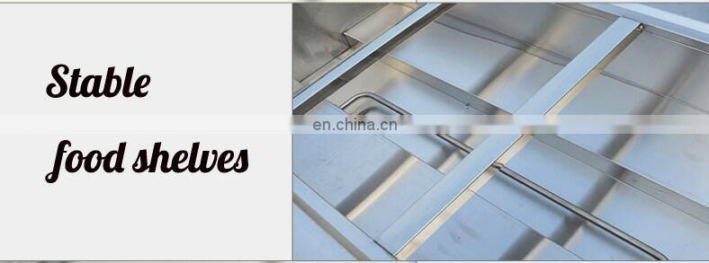 Table counter soup warmer pan/food warmer/chafing dish warmer display for restaurant