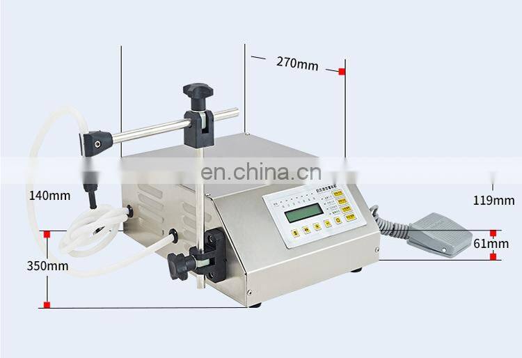 pure water filling machine automatic bottle filling machine liquid filling machine