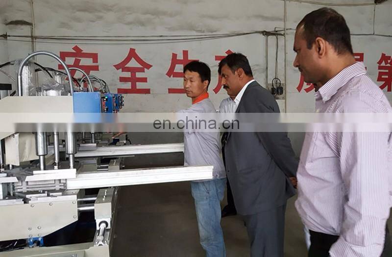 Aluminium profile cutting saw machine