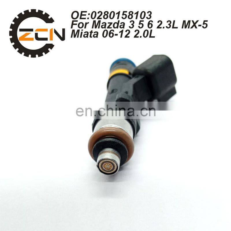 0280158103 FUEL INJECTOR VALVE FOR 06-12 Mazda MX-5 Miata 3L3 5 6 2.0L 2.3L