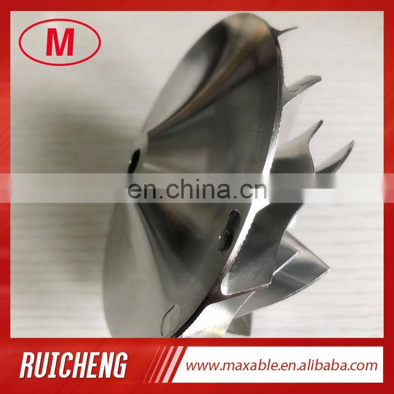 T88-38G 76.00/96.00mm 7+7 blades turbo milling/aluminum 2618/billet compressor wheel