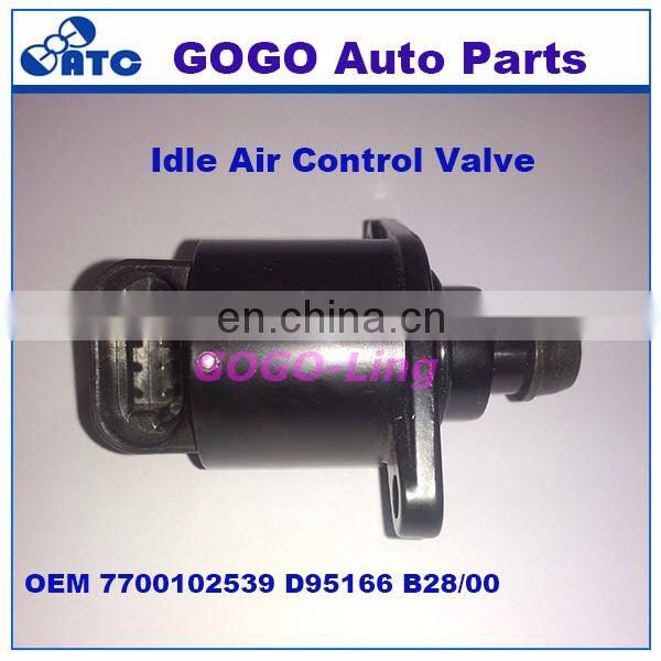 Idle Air Control Valve for OPEL/RENAULT OPEL/RENAULT OEM 7700102539, 8200299241, 8200692605 D95166 B28/00