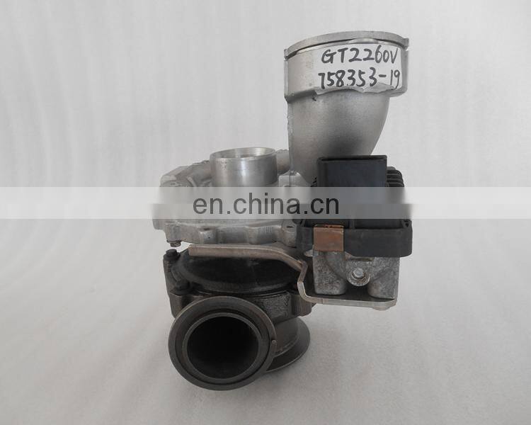 Auto parts GT2560V Turbo for BMW X3 3.0 d with M57TUE83 Engine 758353-5024S 758353-5020S 758353-0019 758353 Turbocharger