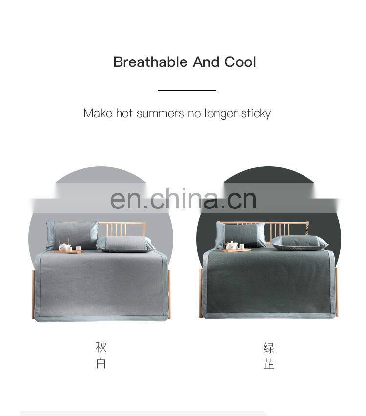 RAWHOUSE sleeping mat cool ice silk mattress summer bed sleep Rattan mat