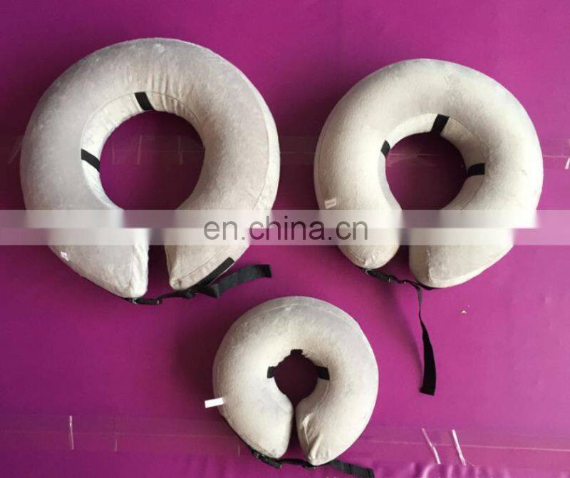 Medical Inflatable Adjustable Neck Cushions For Dogs and Cats Surgery Protection Collar
