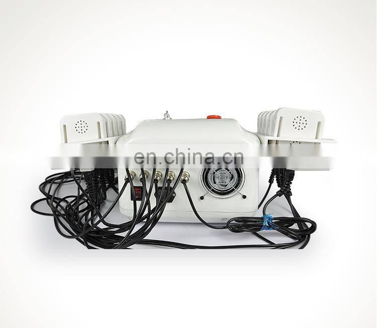 Lipolaser Slimming Cellulite Reduction Machine 650nm and 980nm Dual wave length