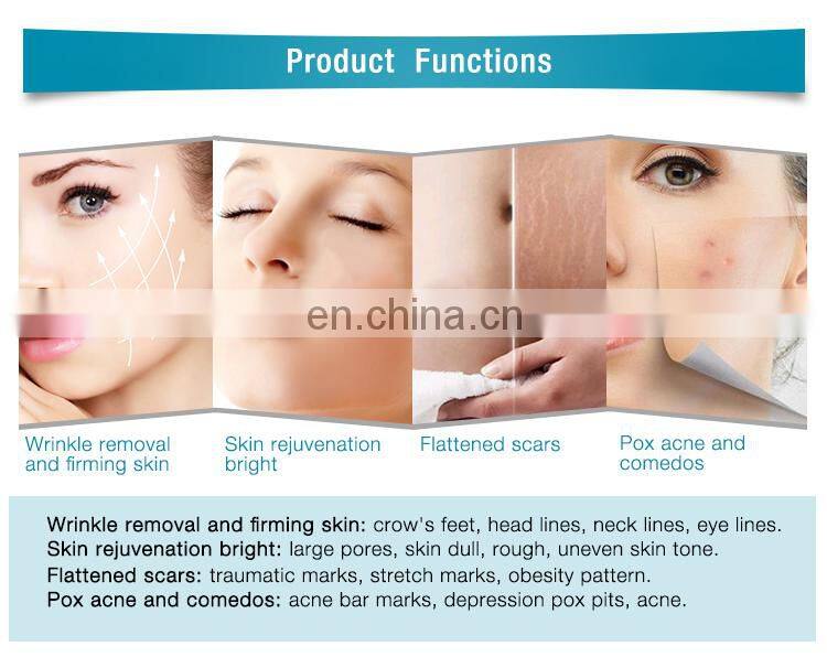 CE approved Special fractional magic effect face lift vertical fractional rf microneedle