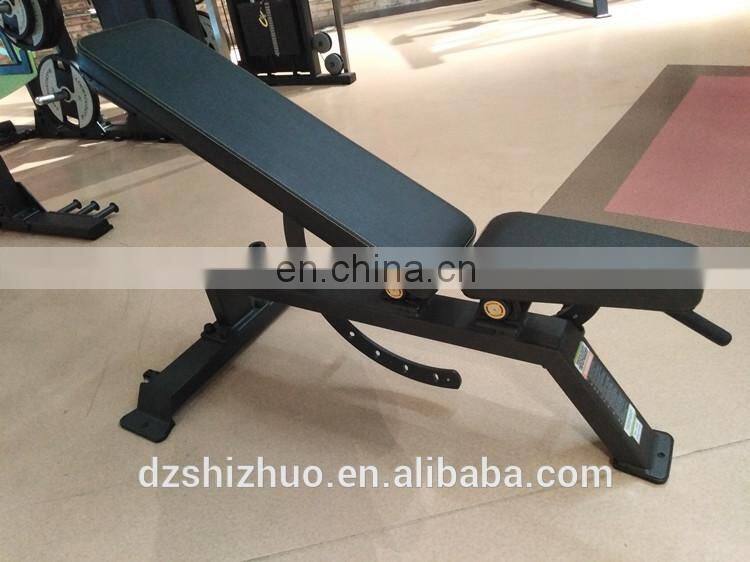 Good design free weight commercial gym equipment adjustable bench press Super bench SE31
